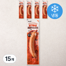 맛있닭 닭가슴살 프랑크소시지 훈제 (냉동), 100g, 1개입, 15개