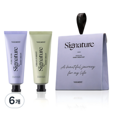 벨먼 시그니처 시어버터 핸드크림 퓨어 머스크 + 어반 포레스트 기프트 2종 세트, 30ml, 6개