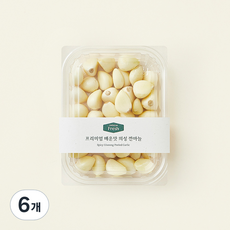 프리미엄 매운맛 의성 깐마늘, 200g, 6개