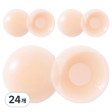 Irop Sanghoe 男性自信圓形胸貼 粉紅色, 24個