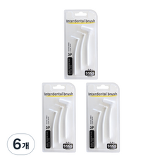 Neoclean L型牙間牙線 SSSS, 3入, 6個