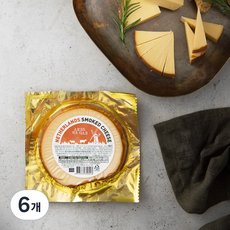 스모크드 치즈 디스크, 150g, 1개입, 6개