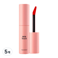 밀크터치 터치 마이 립, 01오렌지레드, 5개, 4.5g