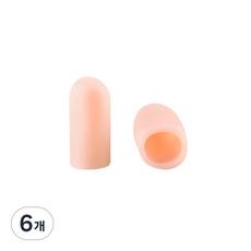 미다인터내셔널 손가락 보호 골무 소, 살구, 6개