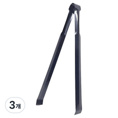 이지리빙 플로깅 쓰레기 휴지집게 60cm, 검정, 3개