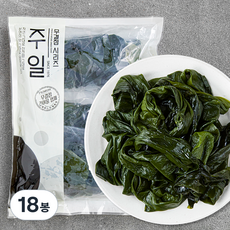 주일무결점 손질해 세척한 간편 쌈다시마, 200g, 18봉