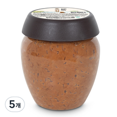 THEHAEDAM 阿達姆羊棲菜黃豆醬, 5個, 500g