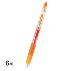 PILOT 百樂 Juice 果汁筆 0.7mm, 橘色, 6個