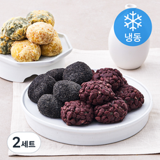 블루탐 오메기떡 4종 혼합세트 (냉동), 1.15kg, 1개입, 2세트