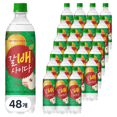 갈아만든배 사이다, 500ml, 48개
