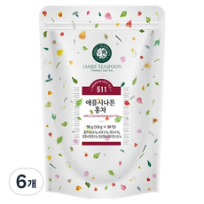 JAMES TEASPOON 蘋果肉桂紅茶, 6個, 30入, 3g