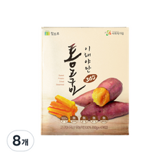 整個紅薯, 60g, 8個