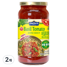 오뚜기프레스코 바질토마토 파스타소스, 600g, 2개