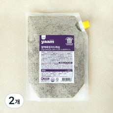 얌(yaam) 흑임자 드레싱, 2kg, 2개