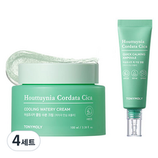 TONYMOLY 魚腥草積雪草安瓶&乳霜 2種組, 4套