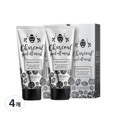 Laraskin 炭黑色去角質面膜 120ml, 1入