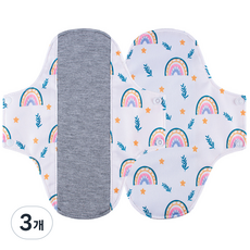 행복드림 누출방지 세탁 가능한 위생패드 타입4, 3개, 1개입, M(20 x 23 cm)