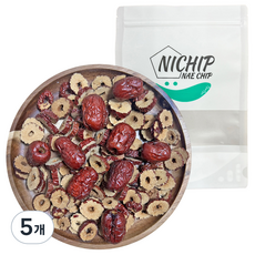 酥脆乾燥紅棗脆片, 200g, 5個