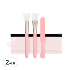 FLALIA 沙龍級面膜刷具3件組, 混合顏色, 2套