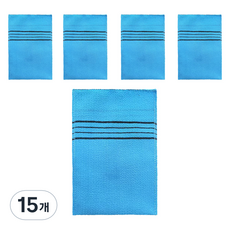 원이네 빅사이즈 때타월, 블루, 1개입, 15개