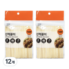 CAMEL 竹製山賊串 小 12cm, 100入, 12個