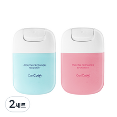 케리케어 구강청결제 스피아민트 20ml + 프레쉬민트 20ml 세트, 2세트