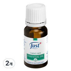 SwissJust 3種薄荷混合油, 10ml, 2個