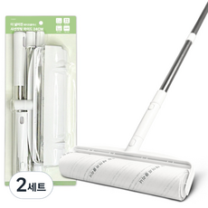 樹的故事 斜線切割寬版除塵滾筒 主體 + 補充包組合, 2套