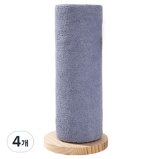 노크노크 뜯어쓰는 다회용 극세사 행주 그레이 25 x 25 cm, 4개, 20개입