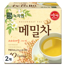 NOKCHAWON 綠茶園 蕎麥茶, 2個