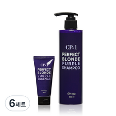 CP One Perfect Blonde Purple Essence 50ml + 洗髮水 300ml, 6組