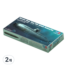 Hobby Boss 1:350 독일 해군 U212 공격잠수정 프라모델, 2개