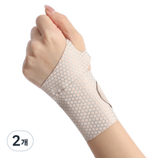 SUNUSE Skin Slim 蜂巢米色護腕, 2個