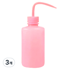 Walled Gardening 細霧多肉澆水器 250ml, 3個, 透明淺粉色