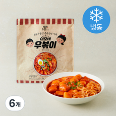 화목한가 이모네 우볶이 (냉동), 505g, 6개