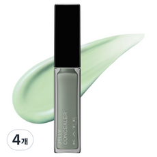 케이트 젤리 글로스 래스팅 컨실러 6g, 그린, 4개