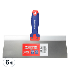 WORKPRO 不鏽鋼鐵板刮刀 300mm WP321034, 6個