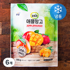 뉴뜨레 애플망고 (냉동), 700g, 6개