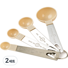 셰프토프 계량스푼 4종 세트, 2세트