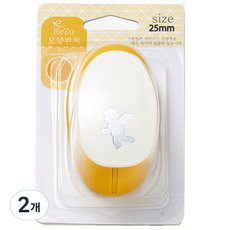 포코스 모양펀치 R-25, 천사, 2개