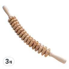 大家的開始 原木按摩滾輪, 3個, 款式4