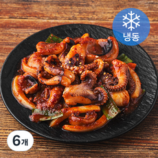 청춘불판 주꾸미볶음 (냉동), 6개, 300g