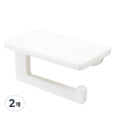 Ihana Home大理石紙巾架, 白色, 2個