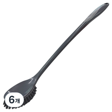 솔앤소울 손잡이가 편한 롱 청소솔 브러쉬, 랜덤발송, 6개
