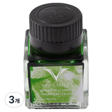 비스콘티 반고흐 병잉크 30ml, 05 그린 밀밭, 3개