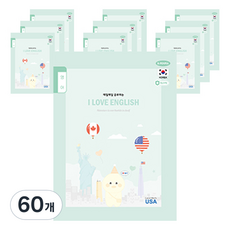 펜피아 1000 초등 1 6영어 제본노트, D블루그린, 60개