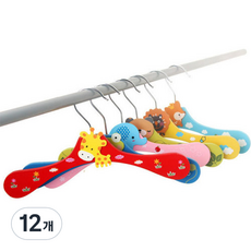 Baza角色原木衣架, 混色, 12個