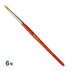 루벤스 330 세필 인조, 6개, 4호