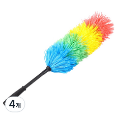 LivingDream 網狀靜電除塵撣 65cm, 4個, 混合顏色