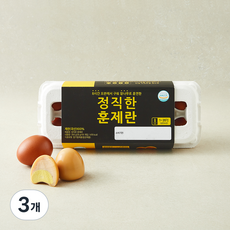 자연애찬 정직한 훈제란 350g, 3개, 10구